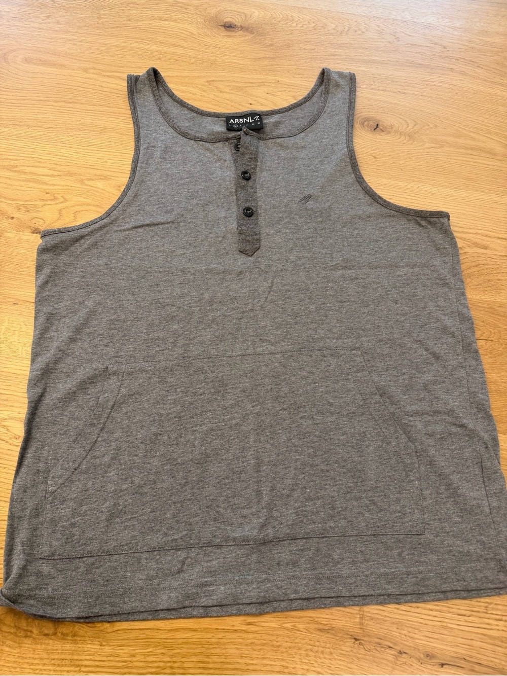 ARSNL Men’s Grey Tank Top Size Medium
